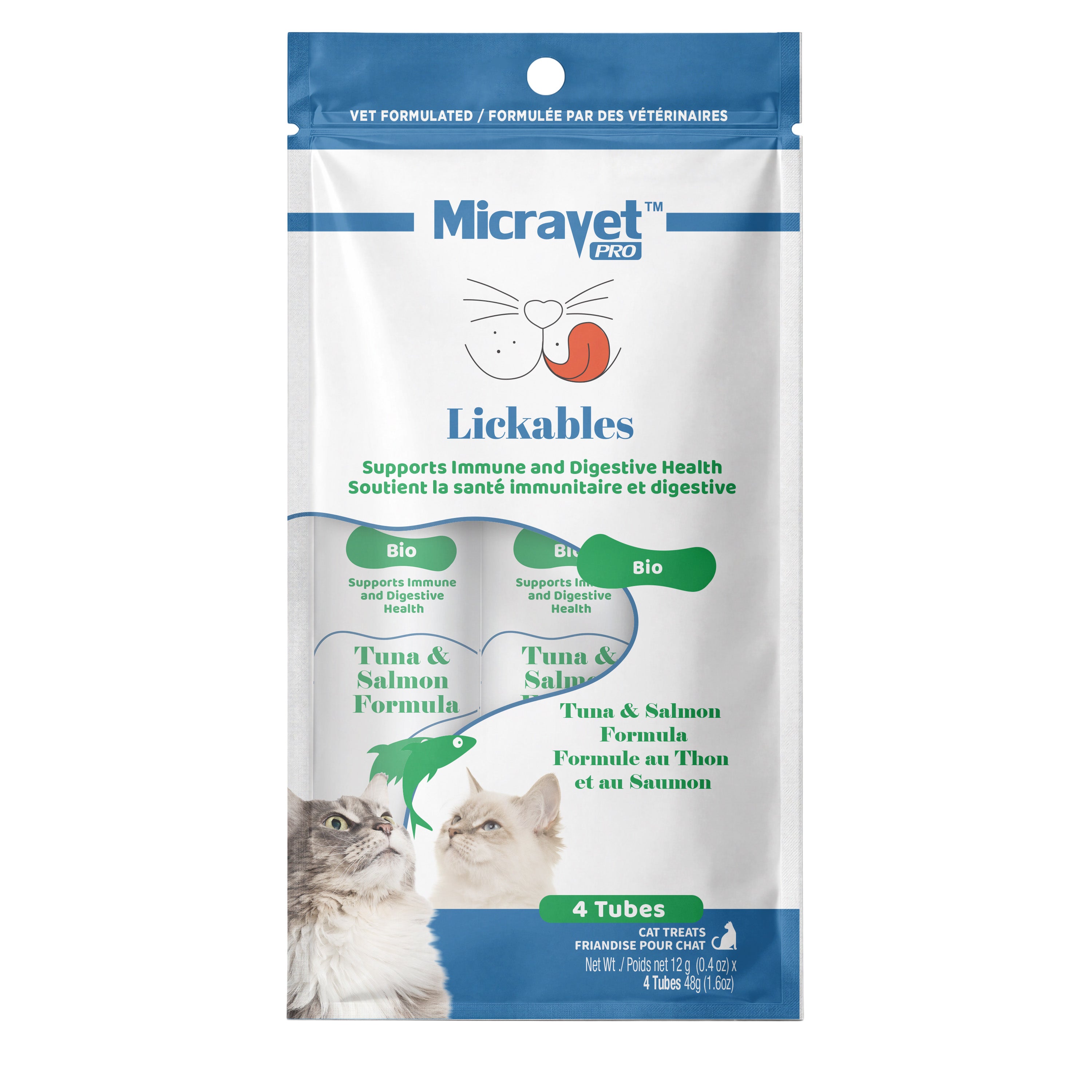 Micravet Lickables -Bio (Tuna & Salmon Fomula)