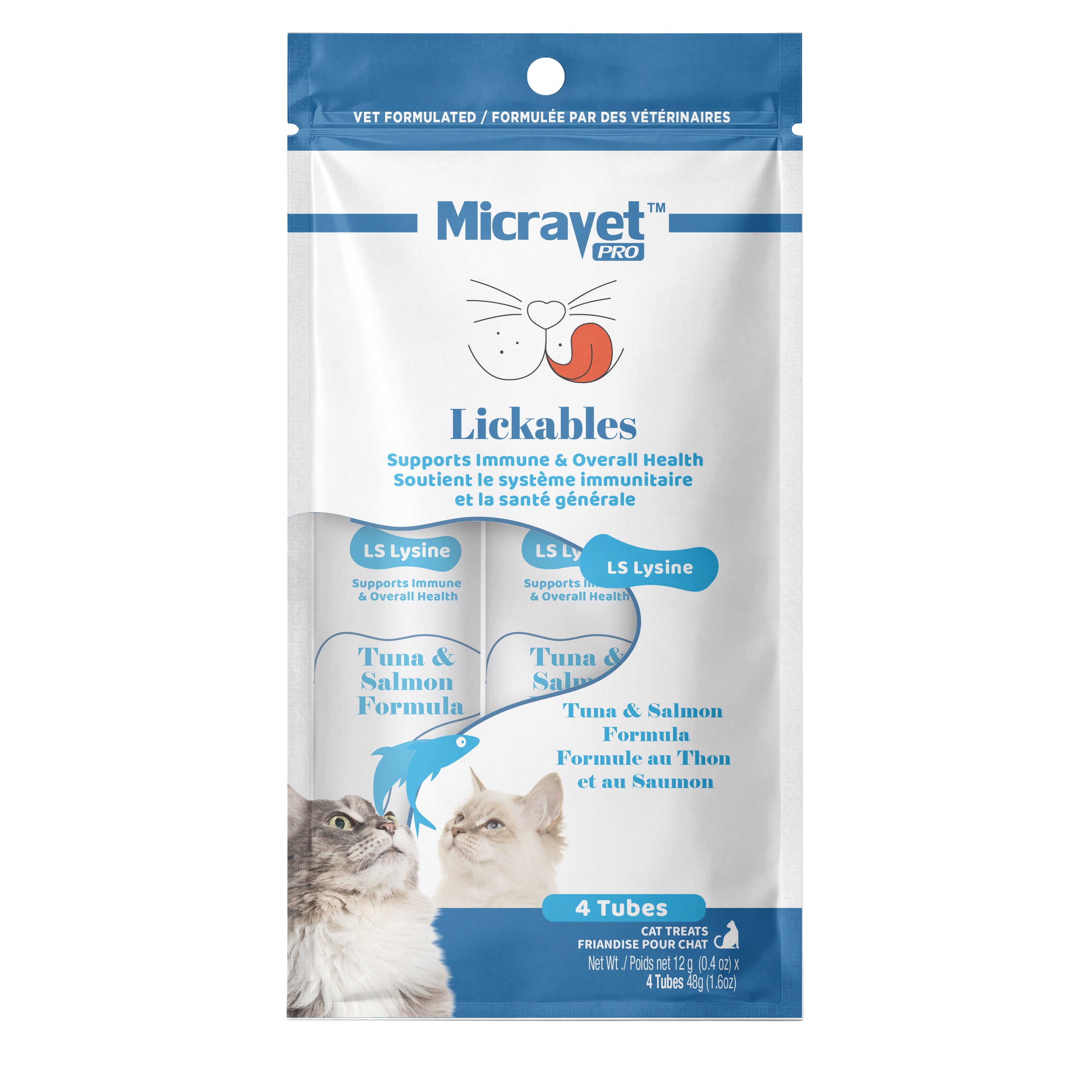 Micravet Lickables -Lysine (Tuna & Salmon Fomula )